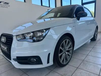 Usata Audi A1 Sportback S-line plus 86 CV (63 kW) 2014 Bianco Utilitaria