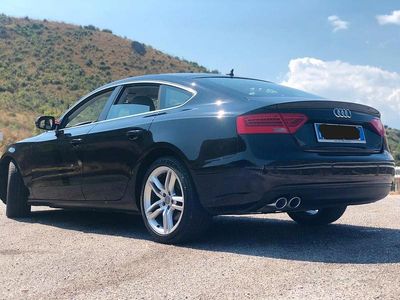 Usata Audi A5 Sportback Ambiente 190 CV (139 kW) 2015 Nero Utilitaria