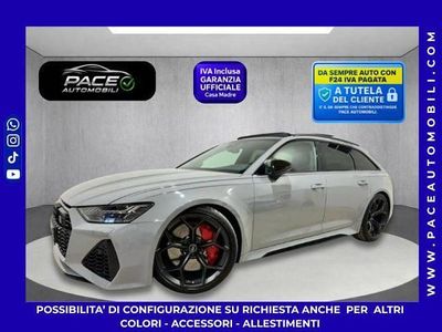 Usata Audi RS6 630 CV (463 kW) 2024 Grigio pastello Station wagon