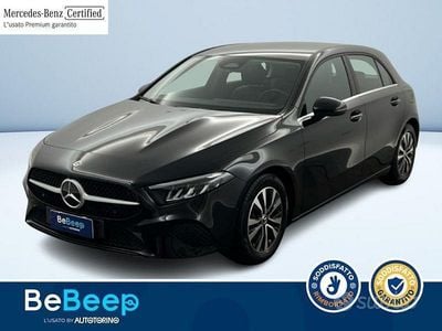 Usata Mercedes A180 Advanced 116 CV (85 kW) 2025 Nero Berlina