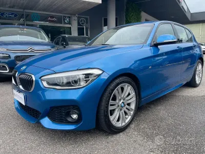 Usata BMW 116 M Sport 109 CV (80 kW) 2017 Blu/azzurro Utilitaria