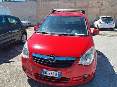 Usata Opel Agila 65 CV (47 kW) 2009 Rosso Utilitaria