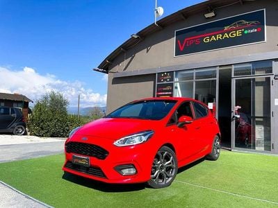 Usata Ford Fiesta ST-Line 120 CV (88 kW) 2018 Rosso Utilitaria