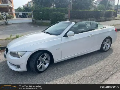 Usata BMW 320 Cabriolet 184 CV (135 kW) 2012 Bianco Cabrio