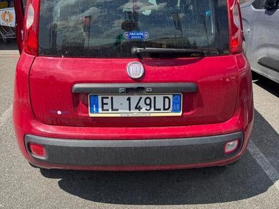 Usata Fiat Panda 2012 Rosso Utilitaria