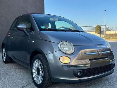 Usata Fiat 500C 86 CV (63 kW) 2011 Grigio Cabrio