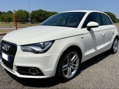 Usata Audi A1 Sportback S-Line 90 CV (66 kW) 2014 Bianco Utilitaria