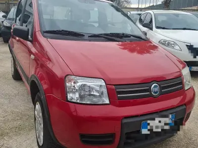 Gebraucht Fiat Panda 4x4 Climbing 54 PS (39 kW) 2007 Rot Kleinwagen