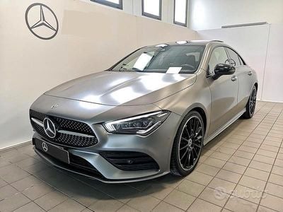 Usata Mercedes CLA200 163 CV (119 kW) 2020 Grigio Coupé