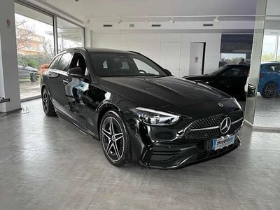 Usata Mercedes C300e Premium 265 CV (194 kW) 2022 Nero Station wagon