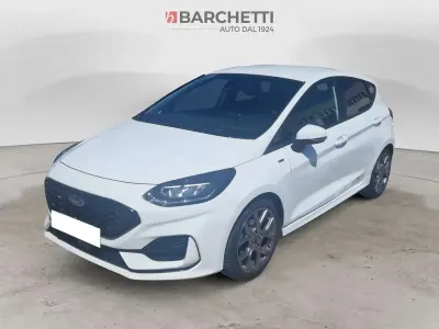 Usata Ford Fiesta ST-Line 124 CV (91 kW) 2022 Bianco Utilitaria