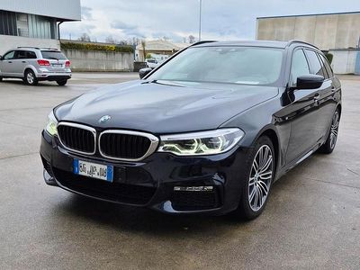 Usata BMW 520 M Sport 2018 Blu Station wagon