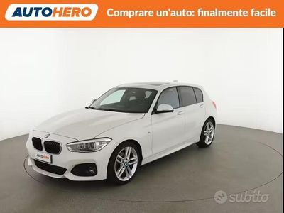 Usata BMW 120 M Sport 190 CV (139 kW) 2016 Bianco Utilitaria