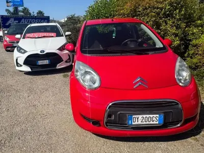Usata Citroën C1 68 CV (50 kW) 2009 Rosso Utilitaria
