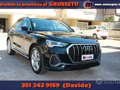 Usata Audi Q3 Comfort 190 CV (139 kW) 2019 Nero SUV