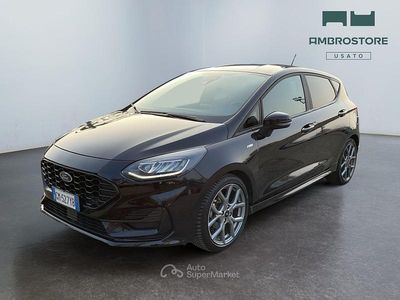 Usata Ford Fiesta ST-Line 125 CV (91 kW) 2023 Agate black Berlina