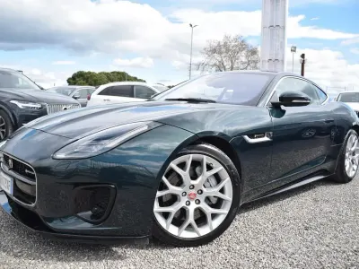 Usata Jaguar F-Type R-Dynamic 300 CV (220 kW) 2018 Verde Coupé