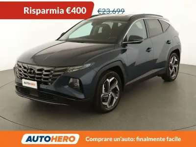 Usata Hyundai Tucson 179 CV (131 kW) 2022 Blu/azzurro SUV