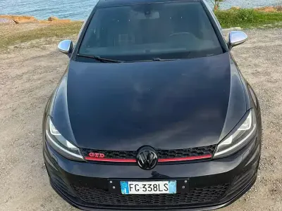 Usata VW Golf VII GTD 184 CV (135 kW) 2014 Nero Berlina