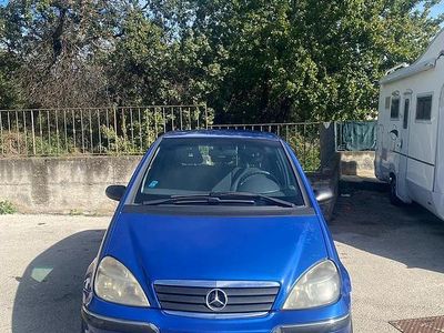 Usata Mercedes A170 95 CV (69 kW) 2002 Blu Berlina