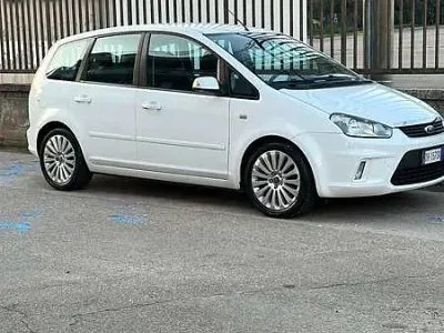 Usata Ford C-MAX Titanium 90 CV (66 kW) 2009 Bianco Monovolume