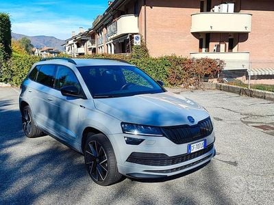 Usata Skoda Karoq SportLine 150 CV (110 kW) 2021 Grigio SUV