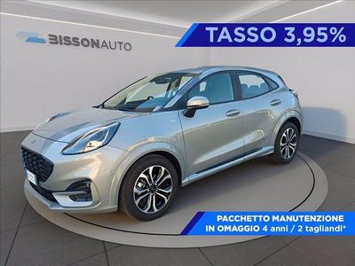 Begagnad Ford Puma ST-Line 125 HK (91 kW) 2023 Grå SUV