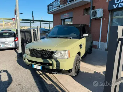 Käytetty Land Rover Range Rover Sport S 190 HP (139 kW) 2007 Vihreä Katumaasturi