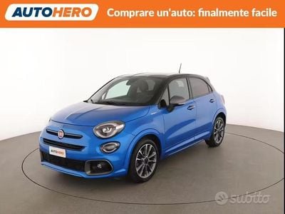 Begagnad Fiat 500X Sport 150 HK (110 kW) 2020 Blå SUV