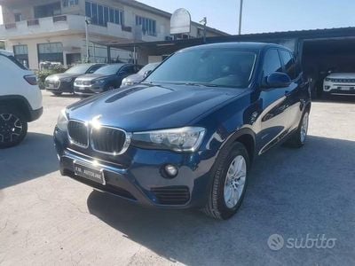 Usata BMW X3 Advantage 190 CV (139 kW) 2017 Blu SUV