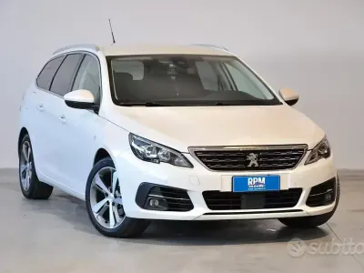Usata Peugeot 308 Allure 131 CV (96 kW) 2019 Bianco Station wagon
