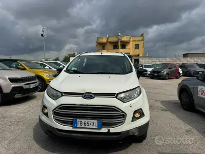 Usata Ford Ecosport Titanium 95 CV (69 kW) 2015 Bianco SUV