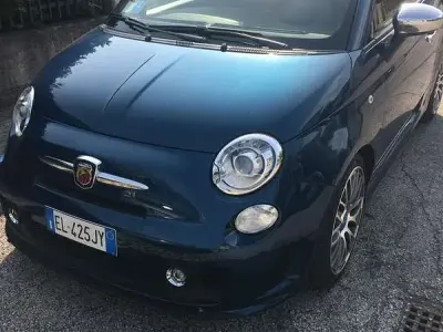 Usata Abarth Cabrio Italia 160 CV (117 kW) 2011 Blu/azzurro Cabrio