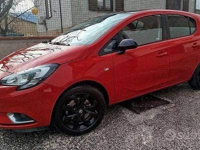 Usata Opel Corsa Edition 75 CV (55 kW) 2019 Rosso Utilitaria