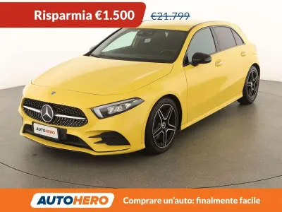 Usata Mercedes A220 Premium 190 CV (139 kW) 2020 Giallo Berlina
