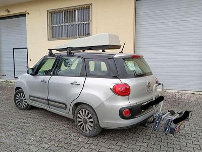Begagnad Fiat 500L Living 95 HK (69 kW) 2016 Silver Minibuss