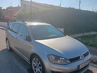 Usata VW Golf VII 110 CV (80 kW) 2014 Grigio Station wagon