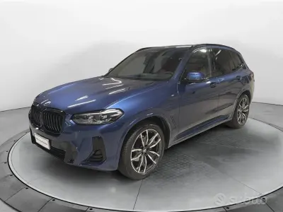 Usata BMW X3 M Sport 190 CV (139 kW) 2022 Blu SUV