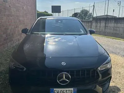 Usata Mercedes CLA220 AMG line 190 CV (139 kW) 2019 Nero Coupé