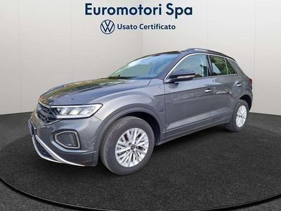 Usata VW T-Roc Life 110 CV (80 kW) 2022 Grigio SUV