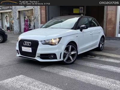 Usata Audi A1 S-Line 90 CV (66 kW) 2013 Bianco Utilitaria