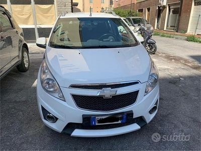 Usata Chevrolet Spark LT 81 CV (59 kW) 2011 Bianco Utilitaria