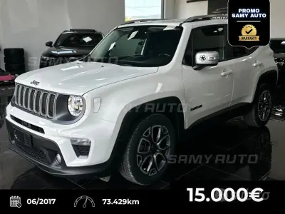Gebraucht Jeep Renegade Limited 120 PS (88 kW) 2017 Weiß SUV
