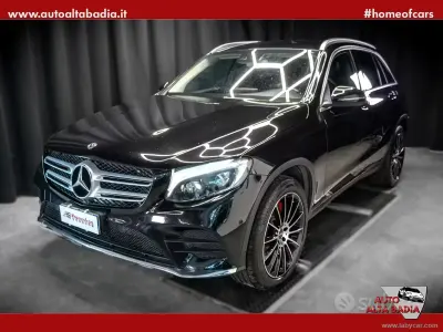 Usata Mercedes GLC250 Premium 204 CV (150 kW) 2018 Nero obsidian SUV