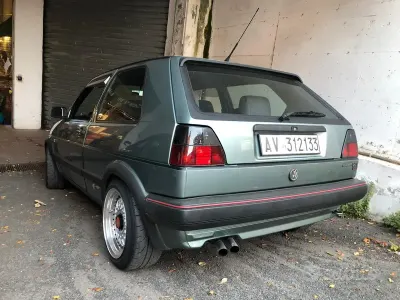 Usata VW Golf II GTI 136 CV (100 kW) 1989 Verde Utilitaria