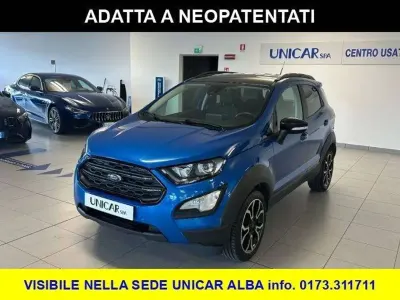 Usata Ford Ecosport Active 125 CV (91 kW) 2022 Desert island blu SUV