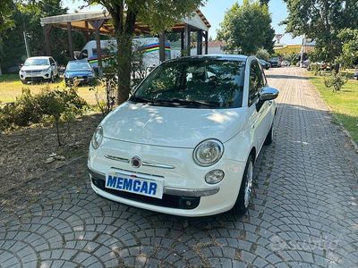 Usata Fiat 500 Lounge 75 CV (55 kW) 2009 Bianco Berlina