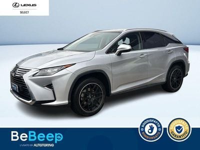 Usata Lexus RX450h Executive Line 263 CV (193 kW) 2017 Argento metallizzato SUV