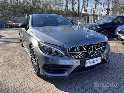Usata Mercedes C250 Premium 211 CV (155 kW) 2018 Grigio Coupé