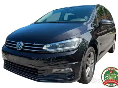 Usata VW Touran Comfortline 116 CV (85 kW) 2018 Nero Monovolume